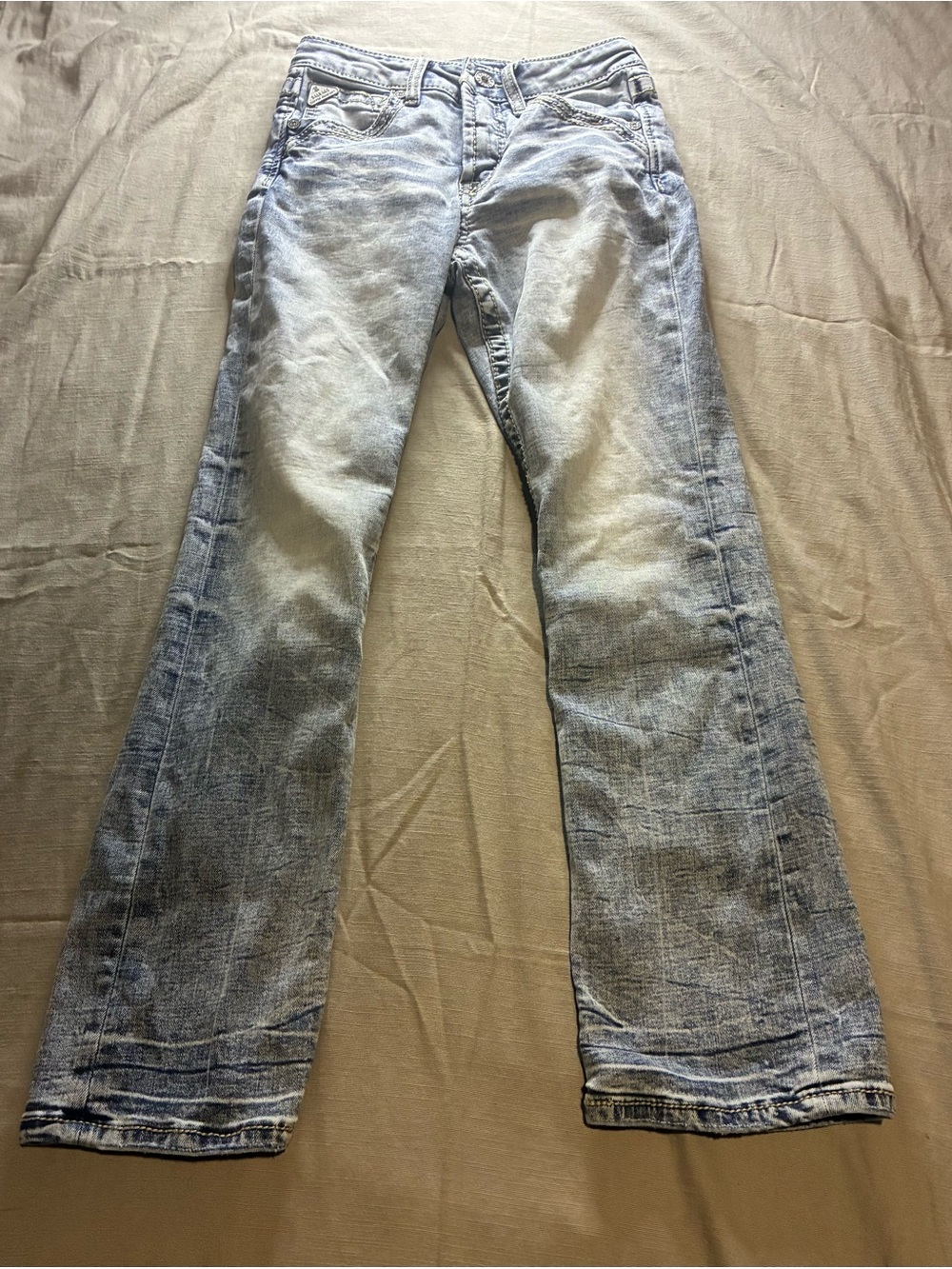 Salvage Supply Company Boys Jeans Chaos Boot 14 Regular